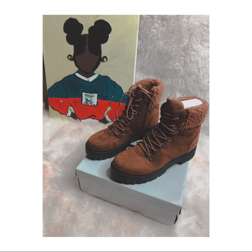 FAUX SHEEP BOOTS 🥾